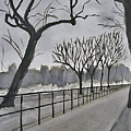 Ocean Parkway Winter